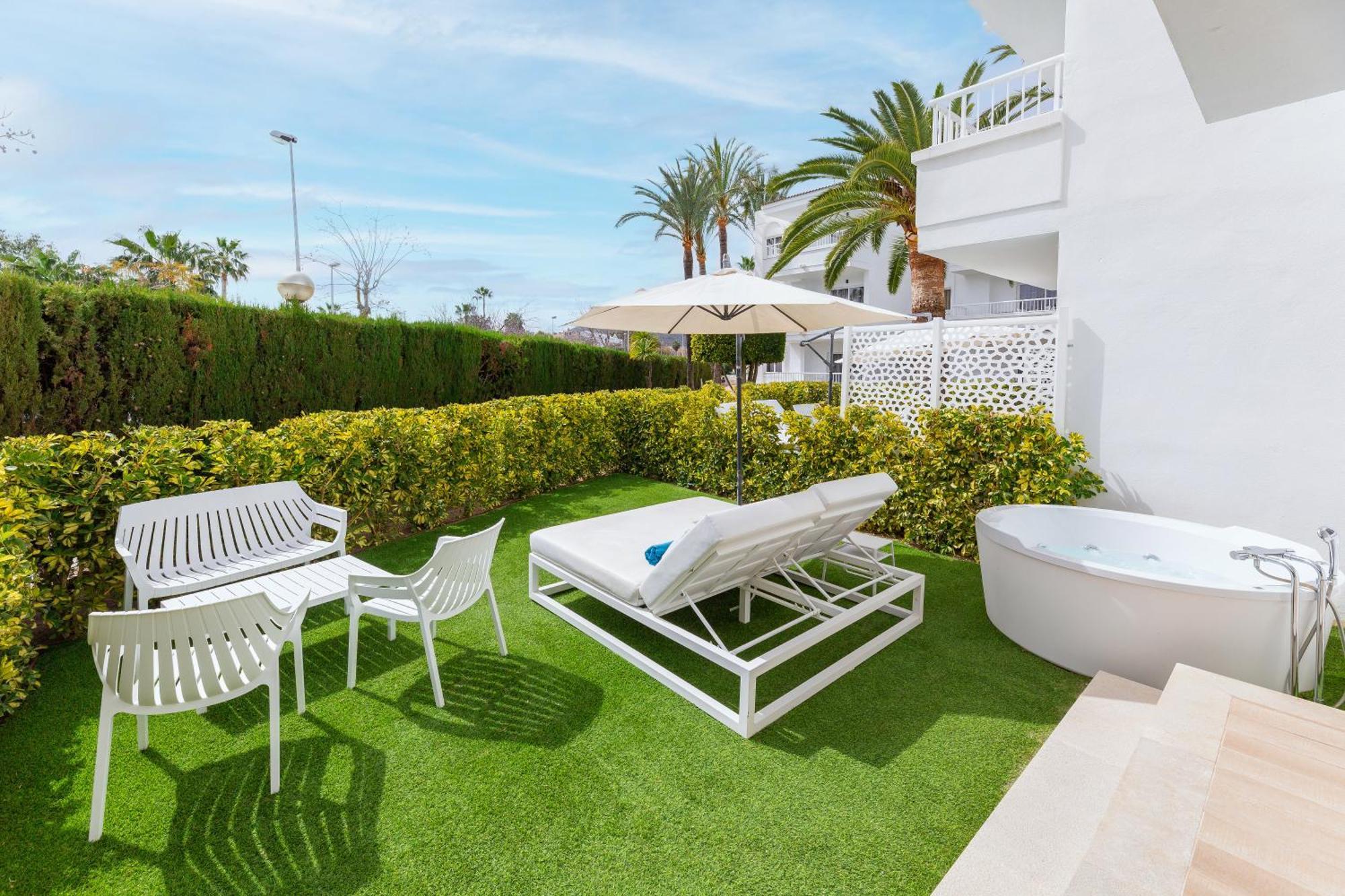 Апартаменты Palm Garden Порто де Алькудиа Экстерьер фото